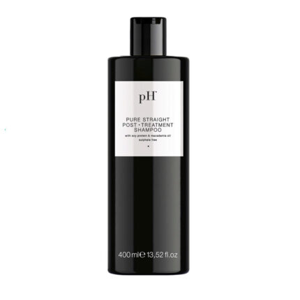pH - Pure Straight - Шампоан за идеално права коса - 400 мл